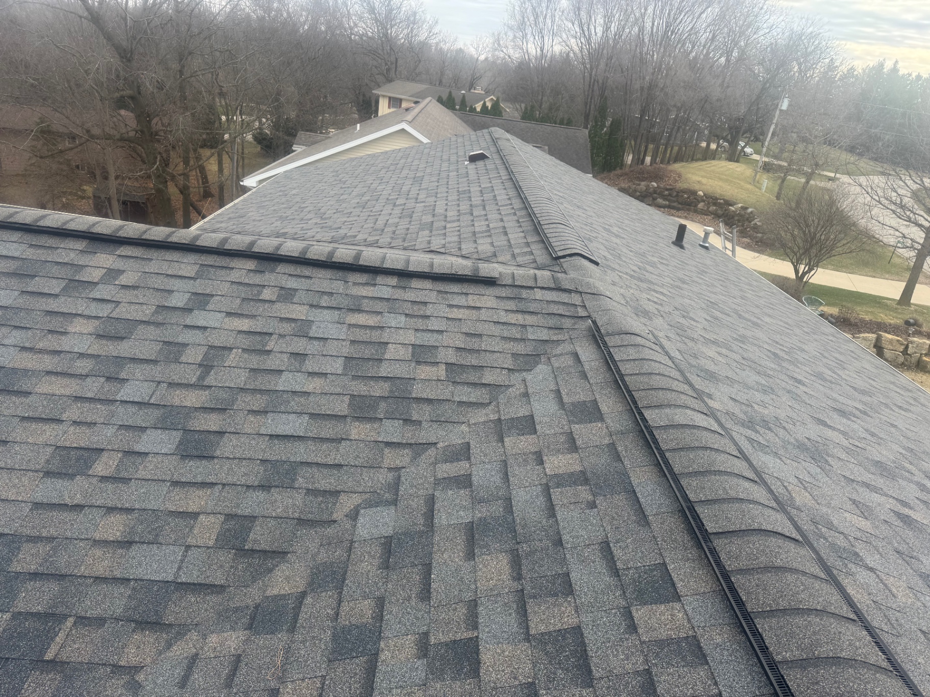 Multi-pitch residential roof replacement